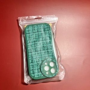 Plaid Pattern Phone Case With‎ Lanyard for IPhone 13 Pro Max NEW